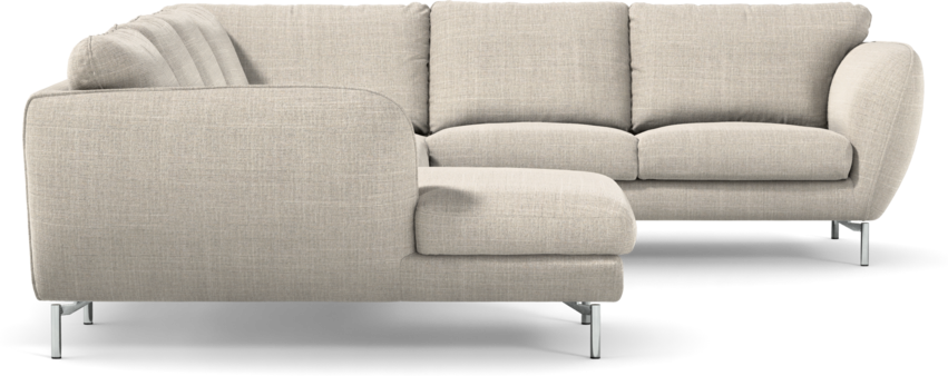 Madison Lux - Hörnsoffa med schäslong vänster - Beige