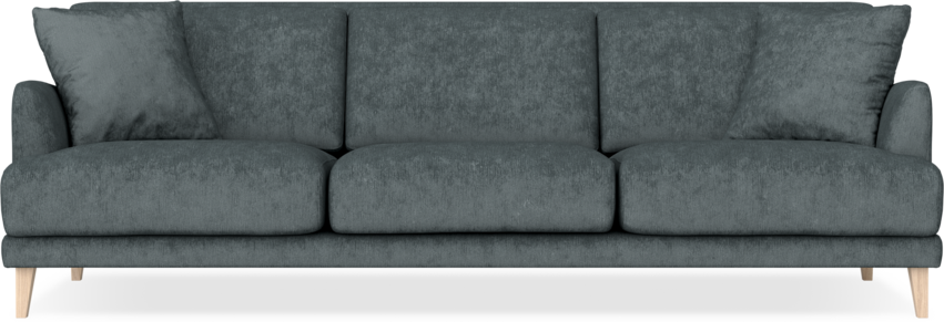 Macy Lux - 3-sits soffa XL - Grå