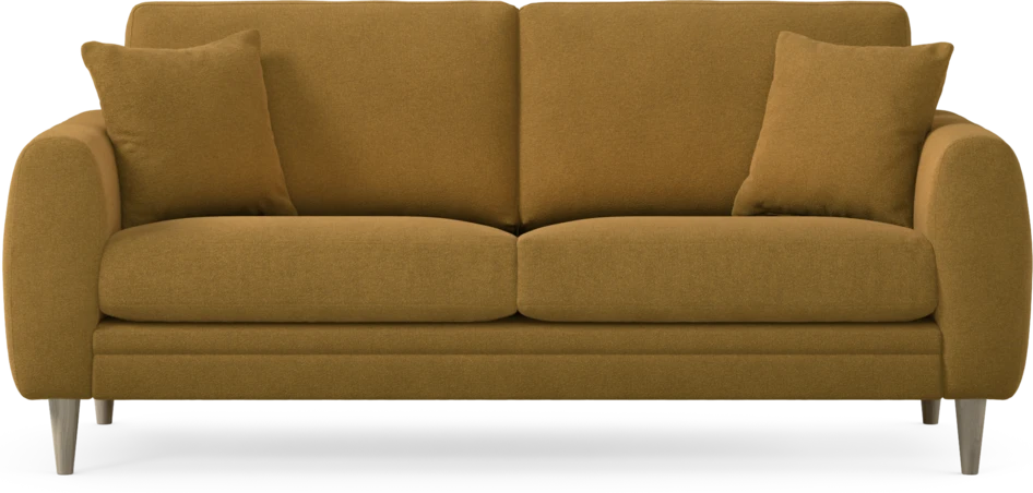 Eden - 2,5-sits soffa - Gul