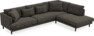 Harper - 3-sits soffa med divan höger - Grå