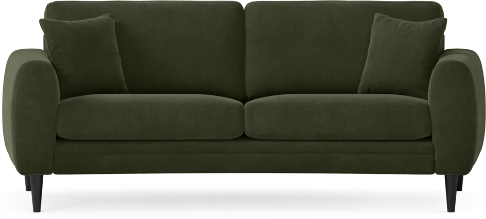 Eden - 2,5-sits soffa svängd - Grön