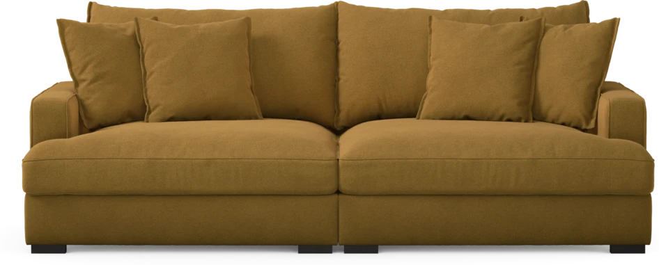 Rossi - 3-sits soffa - Gul