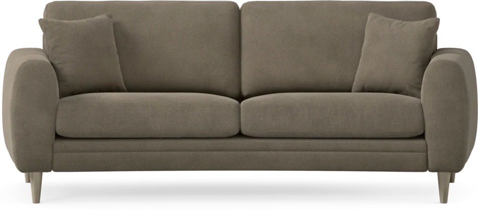 Eden - 2,5-sits soffa svängd - Beige