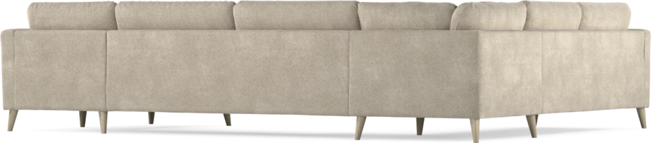 Bridge - Hörnsoffa, 2+3-sits med schäslong höger - Beige