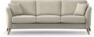 Eden - 3-sits soffa svängd - Beige