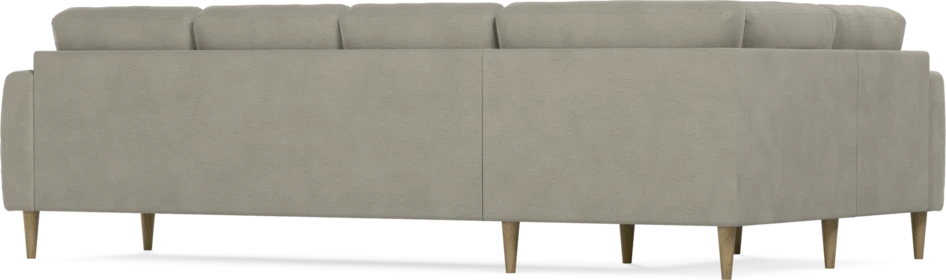 Eden - Hörnsoffa, 1+3-sits - Brun
