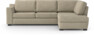 Friday - 2,5-sits soffa med divan höger - Beige