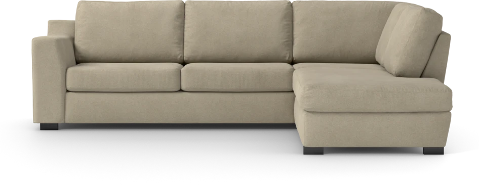 Friday - 2,5-sits soffa med divan höger - Beige