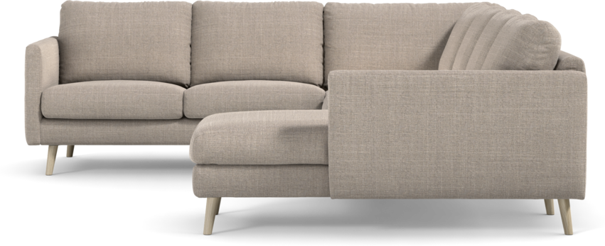 Madison Lux - Hörnsoffa med schäslong höger - Beige