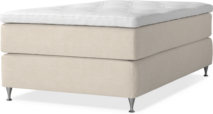 Delux Exclusive - Kontinentalsäng, enkelsäng 120 cm med bäddmadrass