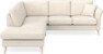 Eden - 2-sits soffa med divan - Beige