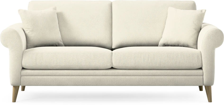 Eden - 2,5-sits soffa - Vit