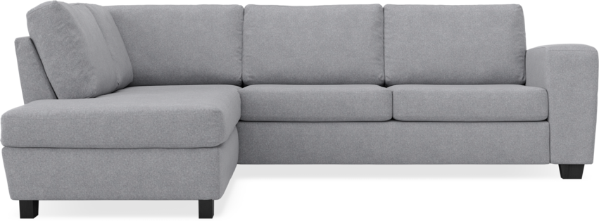 Friday - 2,5-sits soffa med divan vänster - Grå
