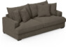 Mila - 3-sits soffa - Brun