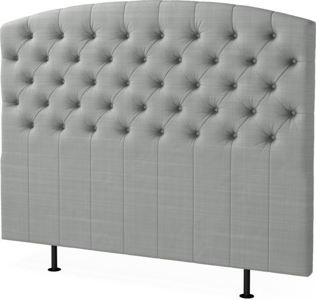 Cape välvd - Sänggavel , 90-210 cm - Grå