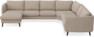 Madison - Hörnsoffa med schäslong vänster - Beige