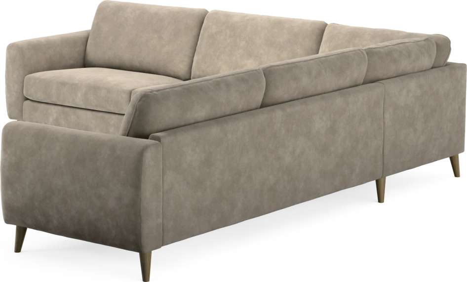Bridge - Hörnsoffa, 3+3-sits - Beige