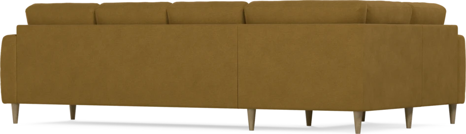 Eden - Hörnsoffa, 1+3-sits - Gul