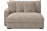 Rossi - Schäslong XL vänster - Beige