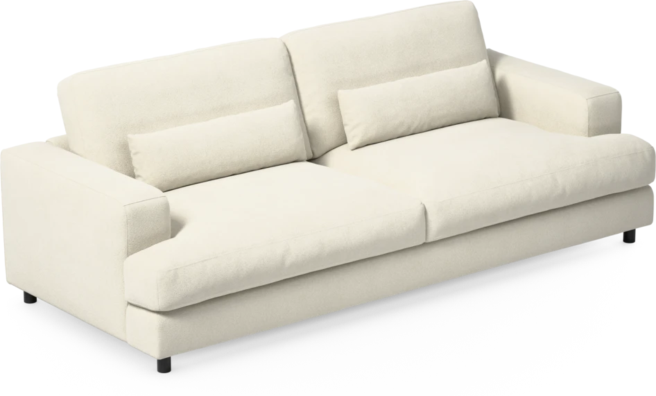 Noma - 4-sits soffa - Vit