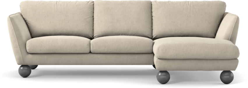 Madison - 2-sits soffa med schäslong höger - Beige