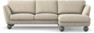 Madison - 2-sits soffa med schäslong höger - Beige