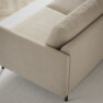 Madison Lux - 2-sits soffa med divan höger - Beige