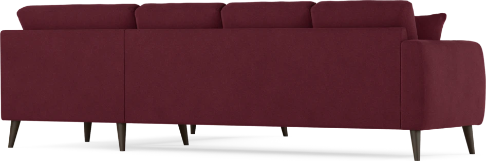 Eden - Hörnsoffa, 3+2-sits - Röd