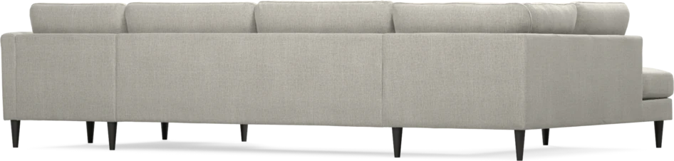 Bridge - 3-sits soffa med divan vänster och schäslong höger - Grå