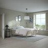 Asperö Comfort - Kontinentalsäng, dubbelsäng med bäddmadrass Comfort - Beige