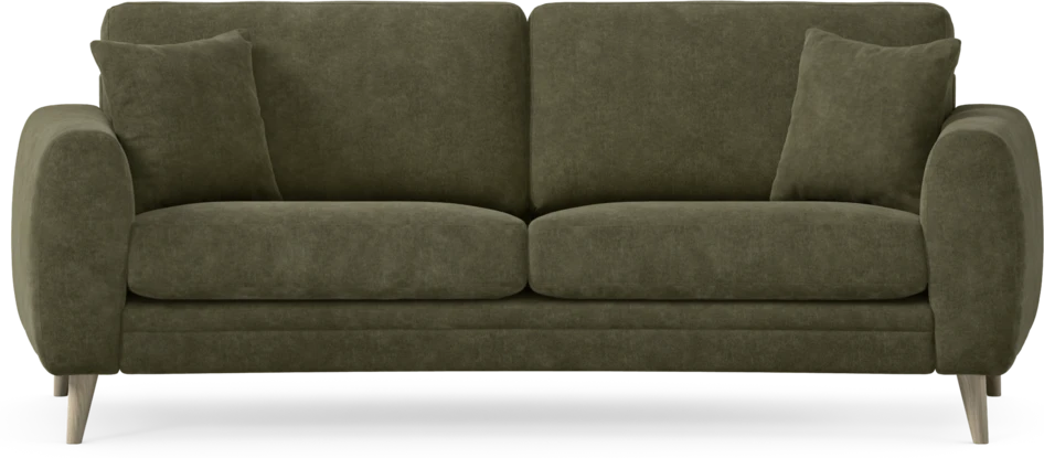 Eden - 2,5-sits soffa svängd - Grön