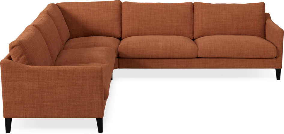 Winston - Hörnsoffa, 2+3-sits - Orange