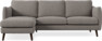 Madison Lux - 2-sits soffa med schäslong vänster - Beige