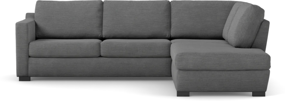 Friday - 2,5-sits soffa med divan höger - Grå