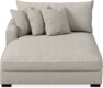 Rossi - Schäslong XL vänster - Beige