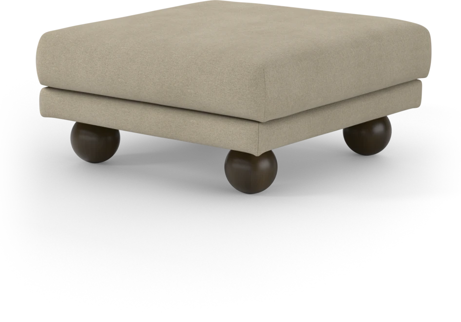 Harper - Fotpall - Beige