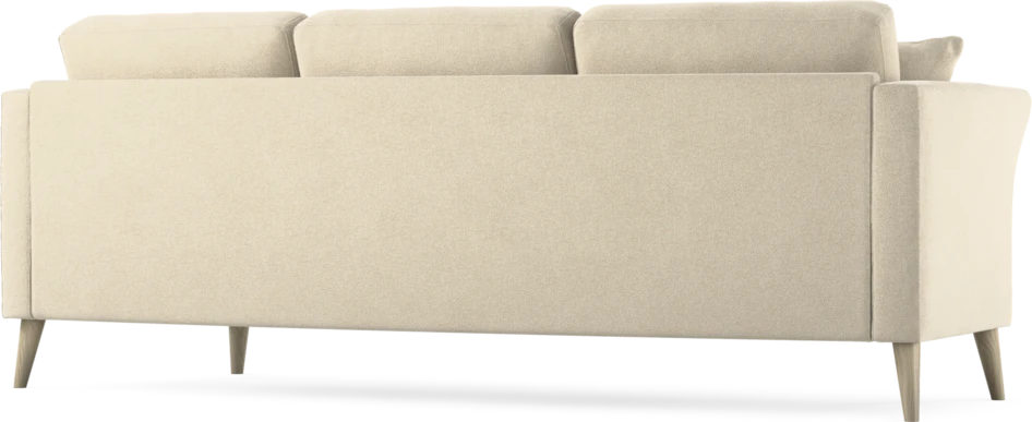 Eden - 3-sits soffa svängd - Beige