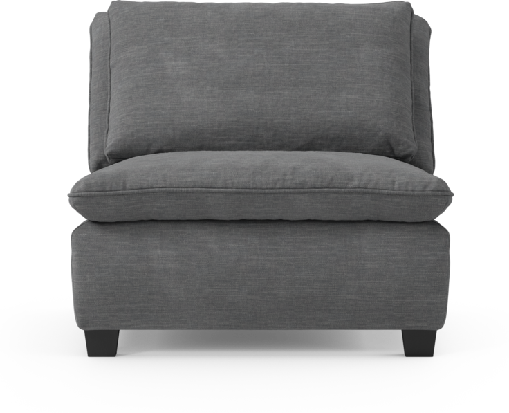 Bellora - 1-sits utan armstöd - Grå