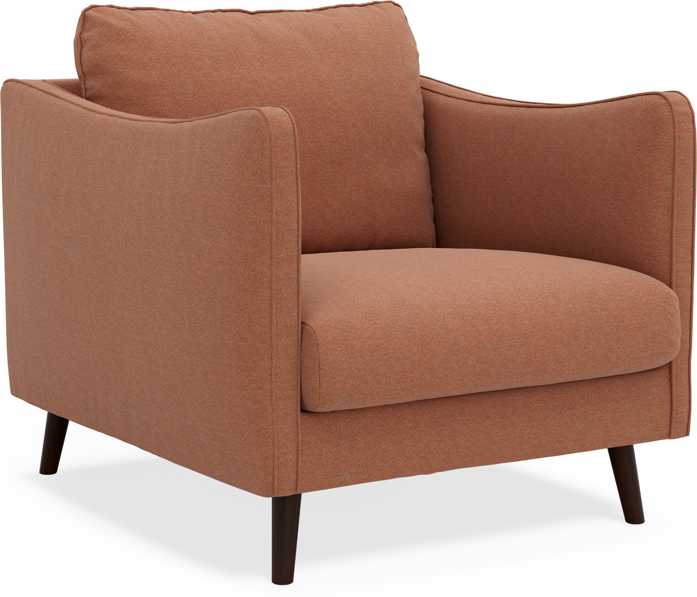 Madison Lux - Fåtölj, 70 cm - Orange