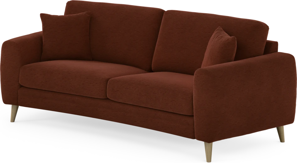 Eden - 2,5-sits soffa svängd - Orange