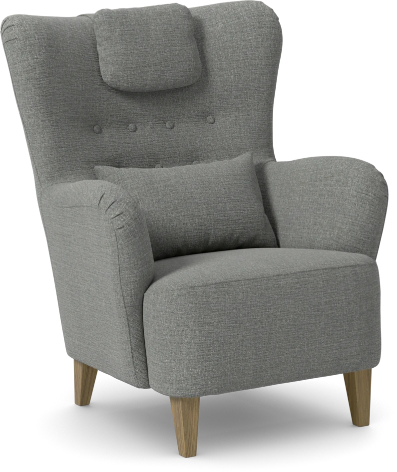Elin - Fåtölj - Grå