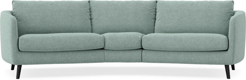 Madison - 3-sits soffa svängd, 90 cm - Beige