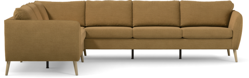 County - Hörnsoffa, 2+3-sits - Gul