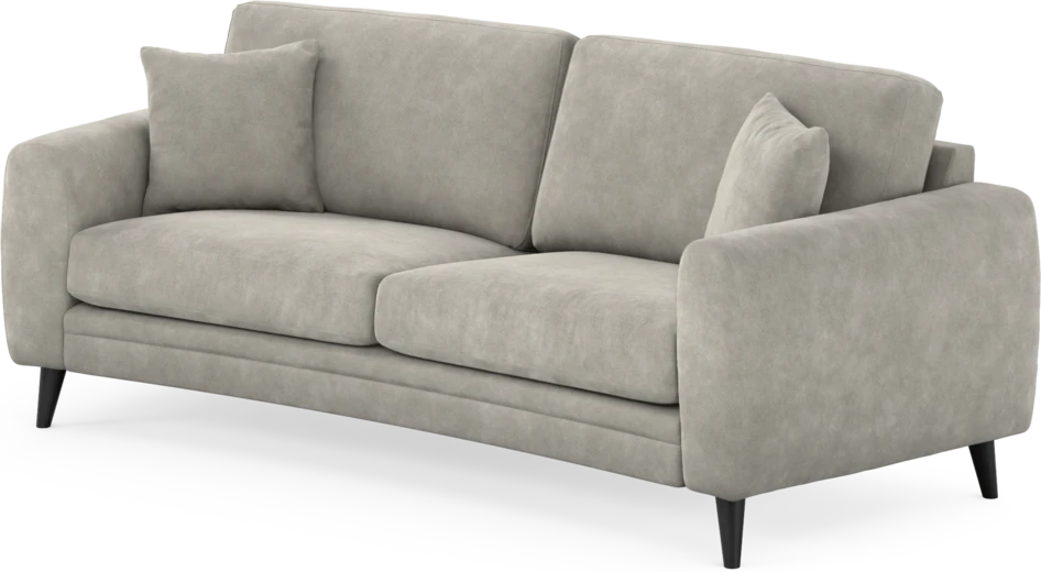 Eden - 2,5-sits soffa svängd - Grå