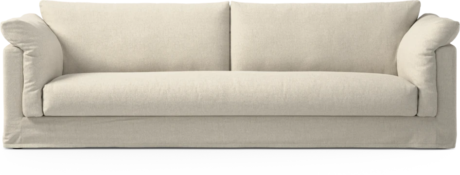 Cherrie Klädsel - Klädsel till 4-sits soffa, hel dyna - Beige