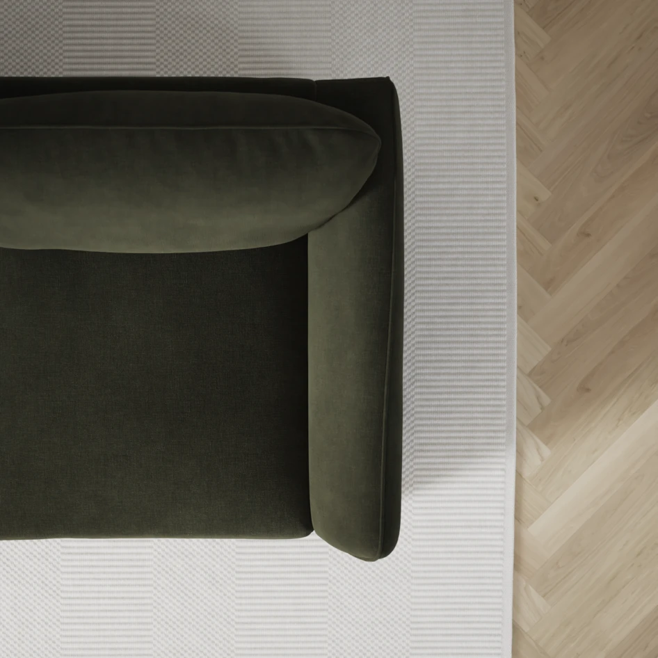 Öland - Bäddsoffa med divan vänster och schäslong höger - Beige
