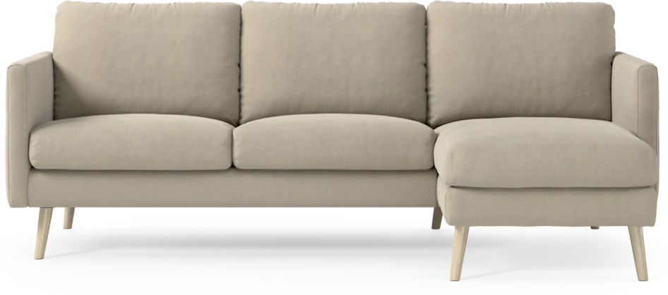 Madison - 2-sits soffa med schäslong höger - Beige