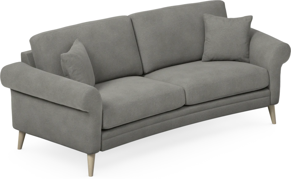 Eden - 2,5-sits soffa svängd - Grå