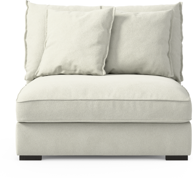 Rossi - 1,5-sits utan armstöd - Vit