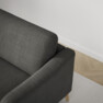Bridge - Hörnsoffa, 3+2-sits - Grå
